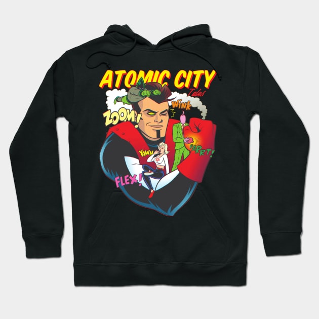 Atomic City Tales Hoodie by jaystephens